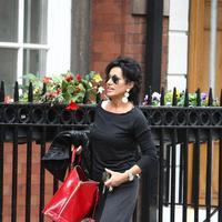 Nancy Dell'Olio is seen leaving a medical building on Harley Street | Picture 101263